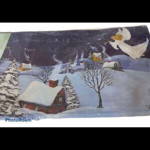 Evergreen Flags Christmas Mailbox Cover New